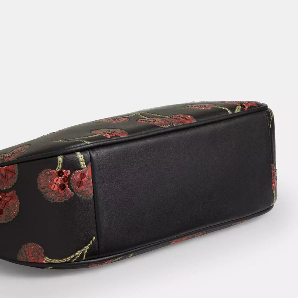 Coach CCZ16 Teri Shoulder Bag Leather Crossbody With Cherry Print NWT - Picture 8 of 12